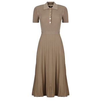 MICHAEL Michael Kors Vestido largo FIT N FLARE POLO SS MIDI para mujer