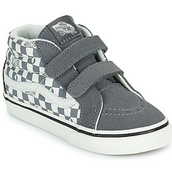 Vans Zapatillas altas SK8-Mid Reissue V GEO CHECK PEWTER para niña