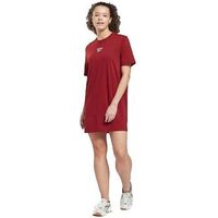 reebok sport vestido robe femme oversize bordeaux para mujer