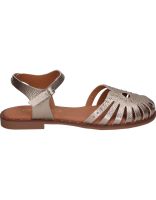 sandalias para mujer plana chk10 musaka 14 en dorado 37