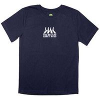 the beatles tops y camisetas mini abbey road crossing silhouette para mujer