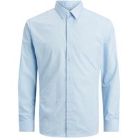 jack  jones camisa manga larga 12223343 jjoe shirt ls plain noos jnr cashmere blue para nino