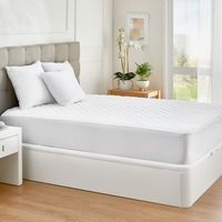 pack 2 protectores colchon acolchado impermeable 90x200cm pikolin home