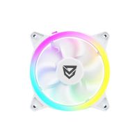refrigeracion aire nfortec draco x 120mm ventilador argb hidraulico blanco