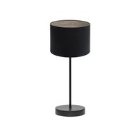 sobremesa tania 1xe14 negronegro-madera gris 42x17x17 cm