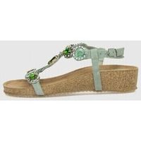 obvio sandalias sandalia leiko verde para mujer