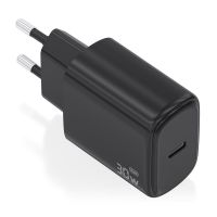 cargador aisens a110-0976 gan 30w usb-c pd30 carga rapida negro