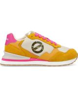 de no name - tova runner w suede-knit- mustard