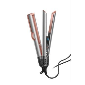 Plancha Secador Cerámica 1300w 140º Planet Psa Plata