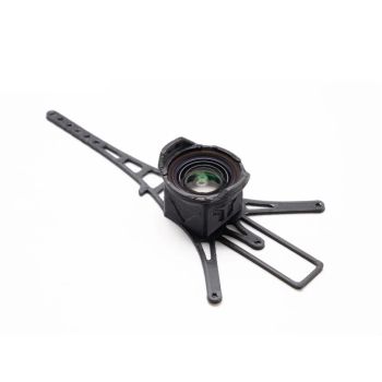 TAPA DE LENTES ANCHAS O4 Carcasa Modificable de TPU Flexible con Ángulo Ajustable para Drones de Carreras DJI O4 FPV Lig
