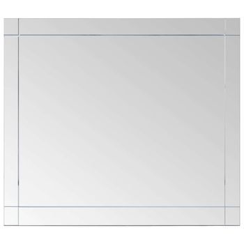 Espejo De Pared Vidrio 100x60 Cm Vidaxl