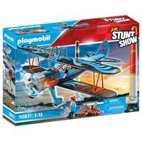 playmobil - air stuntshow biplano phoenix 5 anos