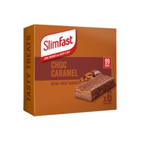 slimfast chocolate caramel treat bar multipack