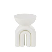 mesa auxiliar blanca