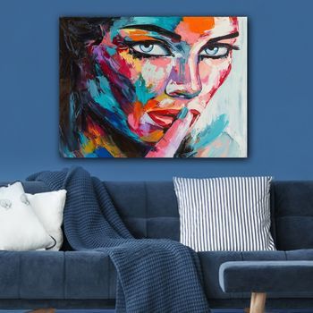 Pintura Decorativa Lienzo 511595950_70100 Multicolor 70x100 Cm