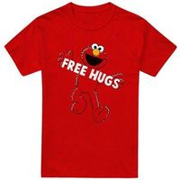 sesame street camiseta free hugs para mujer