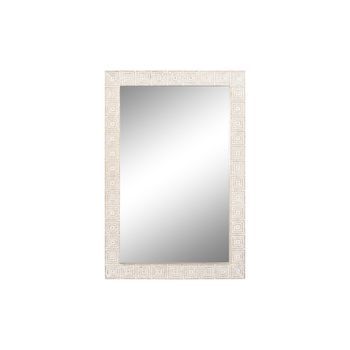 Espejo Mango Espejo 120x3x76 Natural Blanco