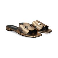 bibi lou sandalias planas mujer - marron talla 38