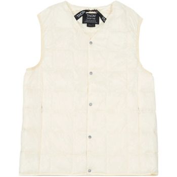 Taion Chaqueta de punto Crew Neck Button Down para mujer