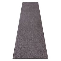alfombra de pasillo santa fe circulo marron 42 llanura color solido 100x170 cm