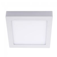 plafon de techo led know cuadrado 6w