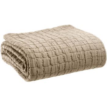 Funda Nórdica Swami En Algodón 100% - Tamaño 180 X 260 Cm - Color Muezca - Vivaraise