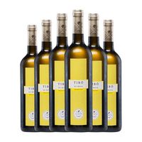 bodega de moya vino blanco tibo blanco utiel-requena crianza 75 cl 13 vol pack de 6 unidades
