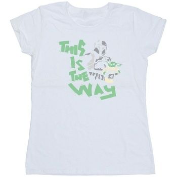 Disney Camiseta The Mandalorian This Is The Way para mujer