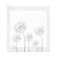 estor enrollable translucido con estampado - estor enrollable tamano 170x180 - estor translucido modelo garden  blindecor