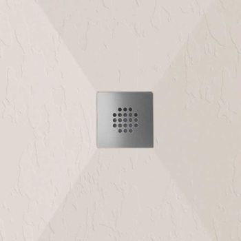 Plato De Ducha Pizarra Dexa Crema  70x190 Cm Rejilla Inox