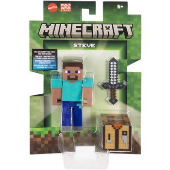 Figura De Steve De Minecraft 8 Cm