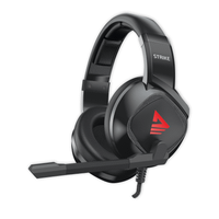 savio strike auriculares al mbrico diadema m sica uso diario negro rojo