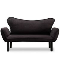 sofa cama 2 plazas chatto negro