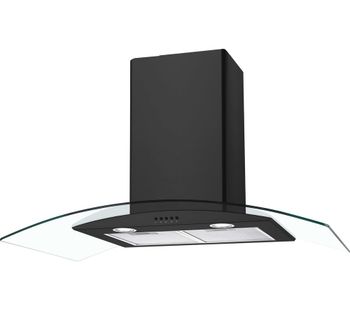 CGM90NN Chimney Cooker Hood - Black, Black