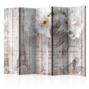 Biombo - Parisian Lilies Ii [room Dividers]