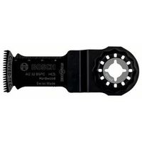 bosch professional 1x hoja de sierra de inmersion hcs aiz 32 bspc para madera dura 50 x 32 mm accesorios multiherramienta