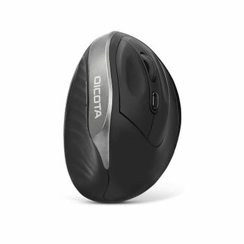 Ratón DICOTA D31981 Bluetooth 1600 DPI Negro Ergonomía Mano Derecha