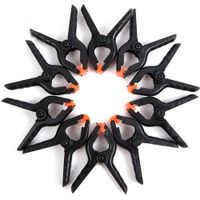 10 piezaslote de clips de sujecion para fondos de estudio fotografico abrazaderas para telones de fondo sujeciones para equipo fotografico