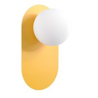 lampara de techo serma naranja