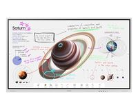 samsung wm85b panel plano interactivo 216 m 85 lcd wifi 350 cd  m 4k ultra hd gris claro pantalla tactil