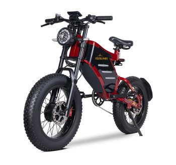 [EU DIRECT] RZOGUWEX X7 Bicicleta eléctrica 48V 30Ah batería 1000W*2 motor dual neumáticos fat de 20*4.0 pulgadas 90KM d