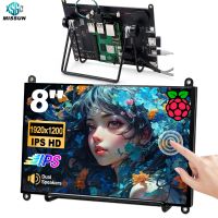 monitor howens de 8 pulgadas para raspberry pi 5 432bba pantalla tactil capacitiva ips de 1024x600 con 5 puntos de contacto hdmi compatible con windows 7810