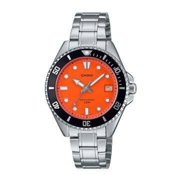 ​reloj deportivo hombre Casio Duro MDV-10D-4A1 38.5mm 50m WR correa de acero