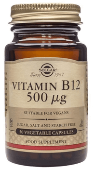 Solgar Vitamina B12 500 mcg 50 Cápsulas Vegetales
