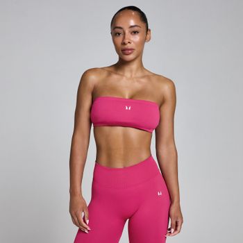 Sujetador deportivo bandeau Lift para mujer de MP - Baya intensa - XS