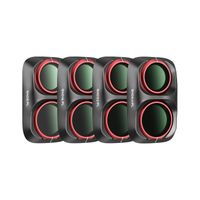 freewell kit de 4 filtros opciones en blanco y negro filtros nd ndpl lpr glow mist cpl para dji osmo pocket 4p y xtra muse 2 pro