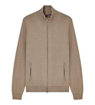 EA7 para hombre. 7M000542_AF14755 Chaqueta Golf Pro Marrón (S), Deportivo, Algodón, Sportswear, Clásico