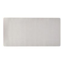 Alfombrilla de escritorio XXL q-connect similcuero gris base antideslizante 800x400x2 mm
