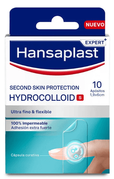 Hansaplast Second Skin Protection Apósito Hidrocoloide Tamaño S 10 uds