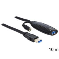 cable alargador usb 30 delock 10 m negro
